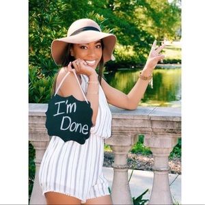 Apricot Lane striped romper